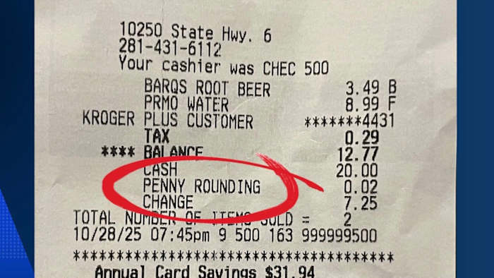 ‘Penny rounding’ charge may add (or subtract) extra fee to your grocery bill