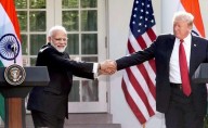 No wonder his good friend in New Delhi does not want to hug him:...