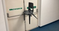 Council says fire door at leisure centre was jammed shut in ‘human error’