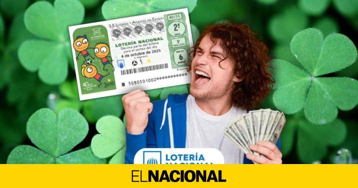 Comprobar Lotería Nacional: resultados y premios de hoy, sábado 4 de octubre