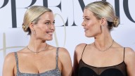 Lady Eliza and Lady Amelia Spencer put on shimmering display as they scoop fashion award