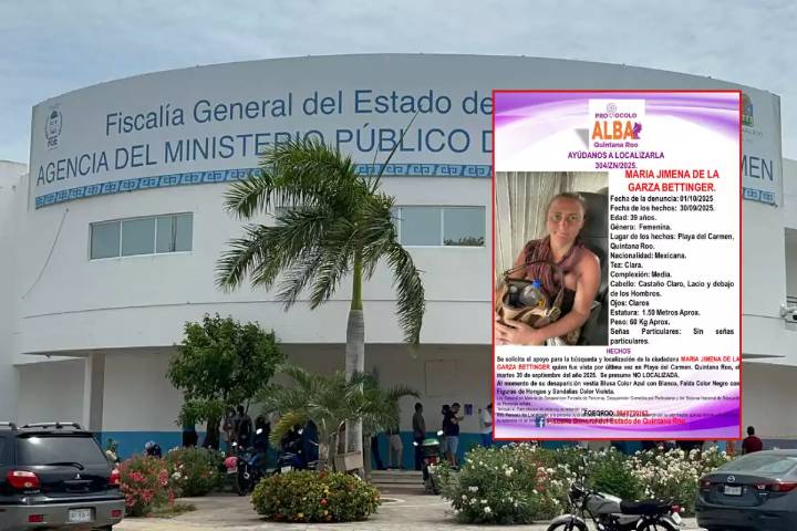 Desaparece mujer de 39 años en Tulum; activan ficha de búsqueda
