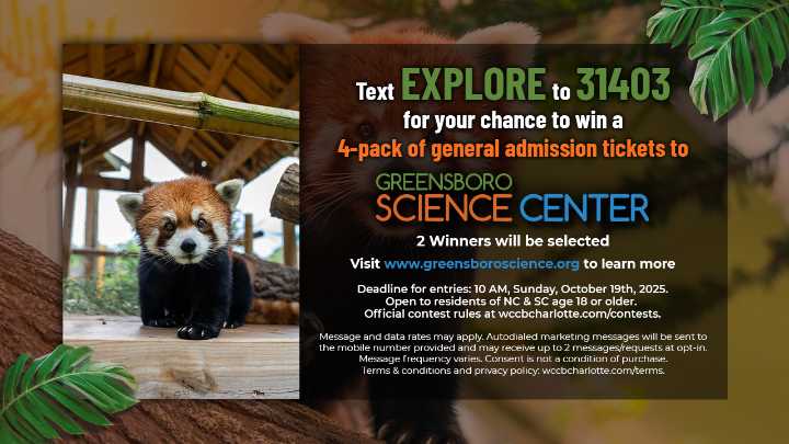 Text2Win Tickets To The Greensboro Science Center