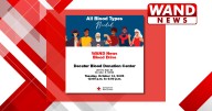 WAND Blood Drive held at Decatur donation center