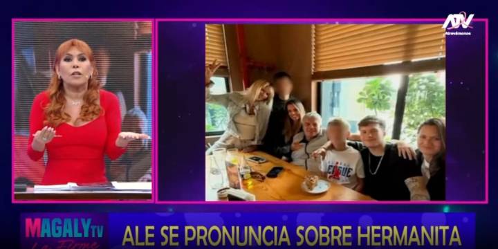 Magaly Medina calificó de ‘retadora’ la foto familiar que Alejandra Baigorria publicó sin su hermana Tamara: “Ella necesita ayuda”