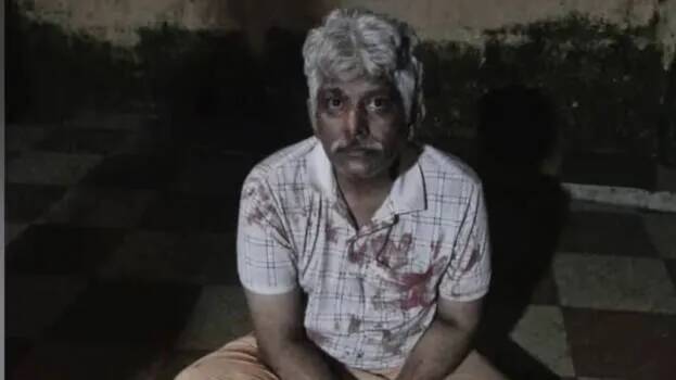 Liquor bottle falls and breaks; Son kills mother by slitting throat with glass piece