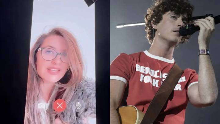 La inesperada videollamada de Penélope Cruz en pleno concierto de Guitarricadelafuente: "Mucho tu culo en la Barceloneta..."
