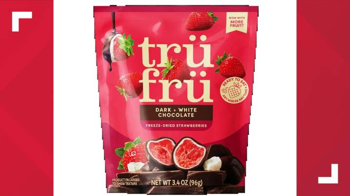 Recall: Freeze-dried Tru Fru snacks may potentially have metal in product