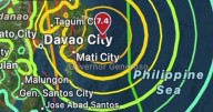 Tsunami warning for Philippines and Indonesia after 7.4