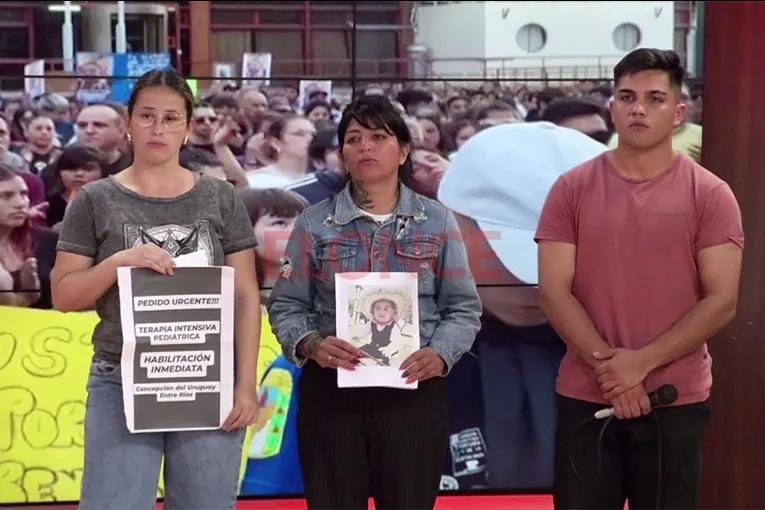 Tras la muerte de Jeremías, piden habilitar terapia intensiva pediátrica: "No queremos que otros niños sufran lo mismo"
