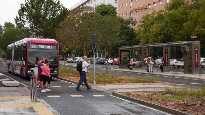 El Ayuntamiento rechaza que el Tranvibús comparta carril con taxis y otros autobuses