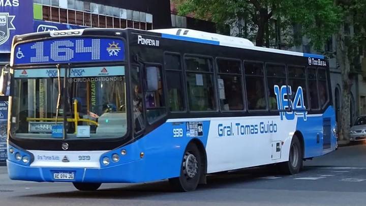 Cambios en la linea 164: otro ramal queda fuera de servicio temporalmente