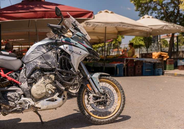 La nueva Ducati Multistrada V4 Rally es aún más viajera