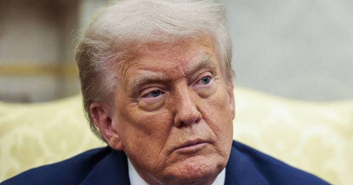Donald Trump, 79, Shows Off His Swollen Cankles During Meeting With Canadian Prime Minister as Dementia Rumors Mount