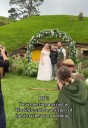 For Frodo! Elijah Wood Crashes Couple’s ‘LOTR’-Themed Wedding on Shire Set