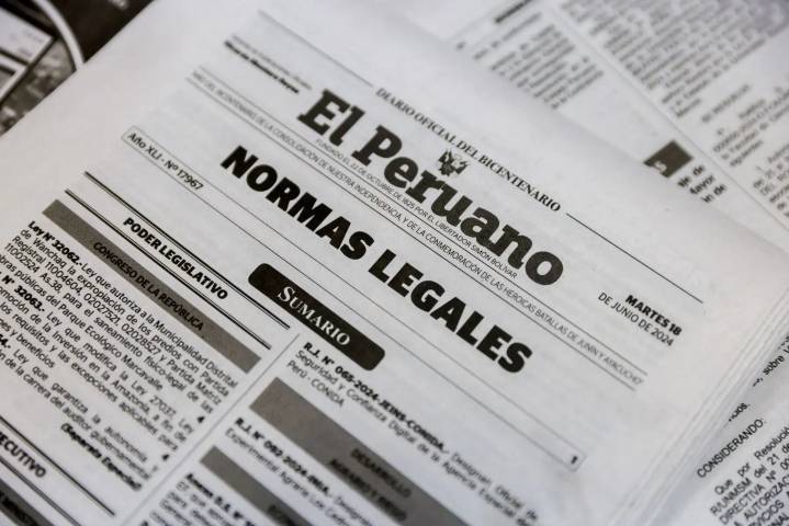 Estas son las normas legales más importantes del jueves 30 de octubre del 2025