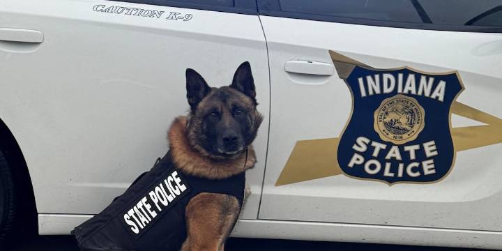 Indiana State Police K-9 passes away