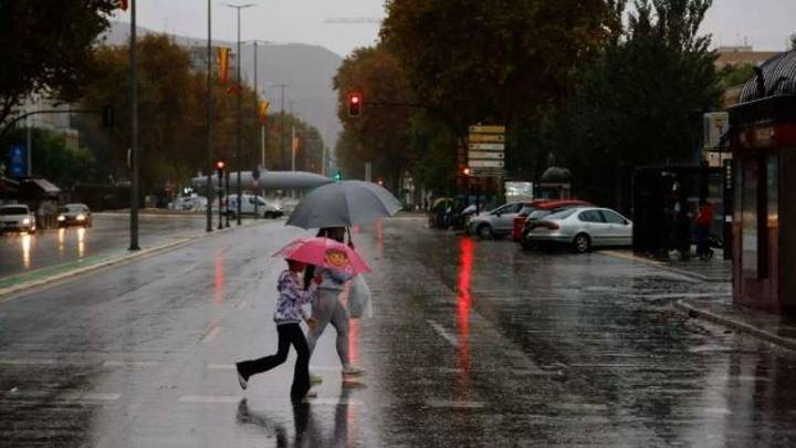 Aviso amarillo por lluvias y tormentas en la Comarca del Guadalentín