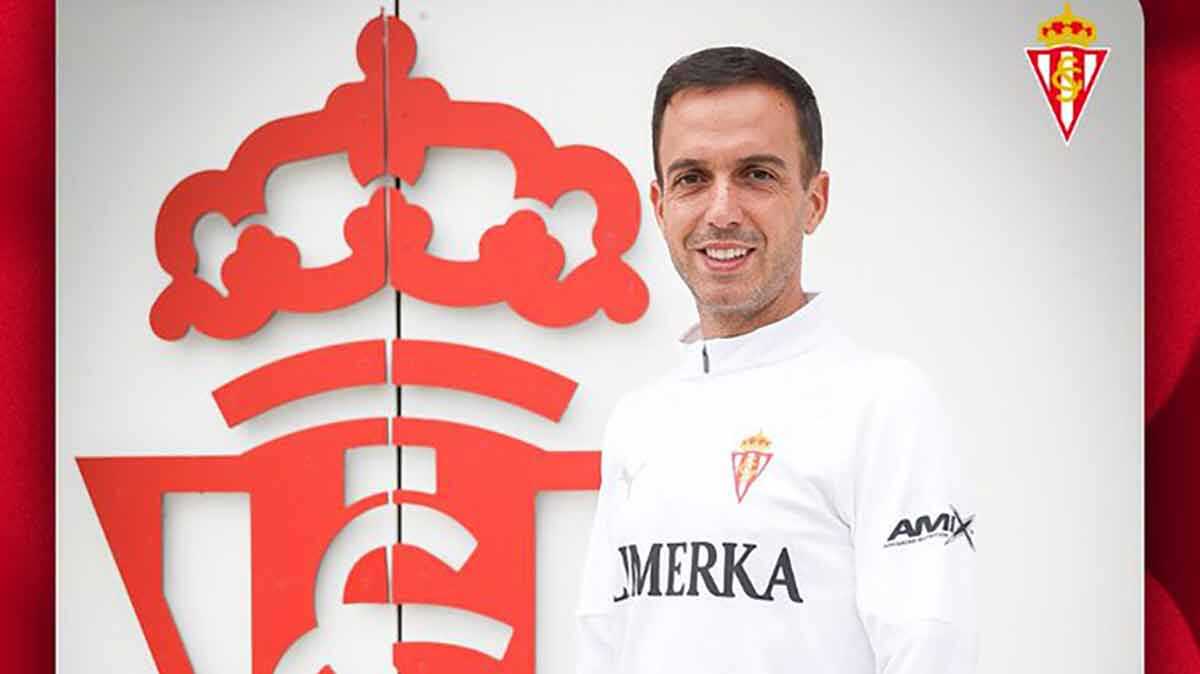 Borja Jiménez, apuesta de Txema Indias, es el nuevo entrenador del Sporting