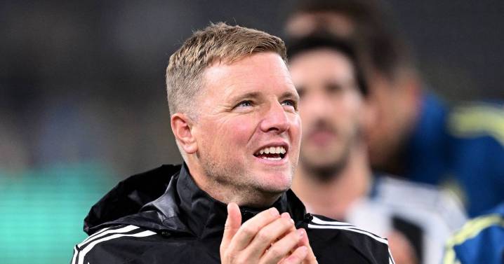 Eddie Howe speaks out on rumours he could replace Ruben Amorim at Man United