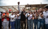 Supervisa Mario Delgado construcción de bachillerato en 3 estados