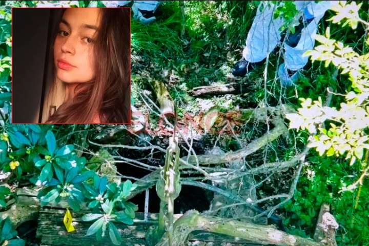 Caso Daiana Mendieta: las imágenes de las pericias en lugar de hallazgo del cuerpo