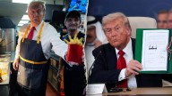 Trump goes from McDonald’s to Middle East peace in ‘political comeback’