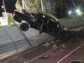 No pudo jugar a las carreras en la pista