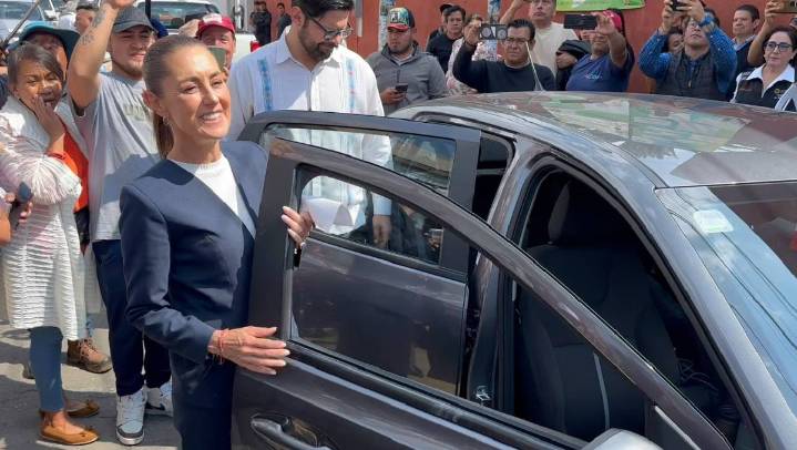 Sheinbaum visita Nezahualcóyotl tras inundaciones