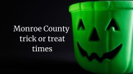 Monroe County's trick-or-treating times for 2025