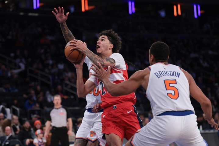 Knicks 103, Wizards 120: Good news and bad news as Knicks bench gets crushed