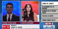 KC Sports Tonight -- Expectations for Chiefs-Lions, Mizzou-Bama, KU
