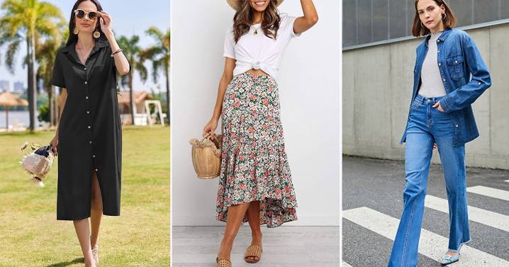 Flattering Clothes That Don't Cling To Your Body & Are Surprisingly Cheap On Amazon