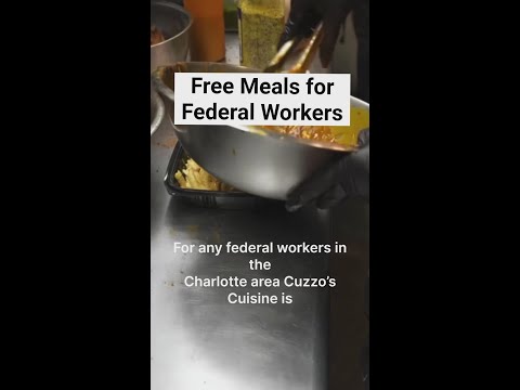 Free food for federal workers in Charlotte