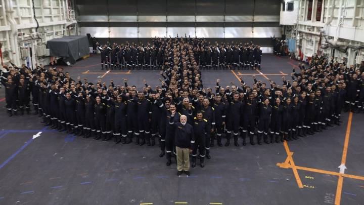 PM Modi celebrates Diwali aboard INS Vikrant with Navy personnel