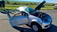 Ruta 11: un nene de dos años murió por un brutal choque donde el auto quedó partido por la mitad