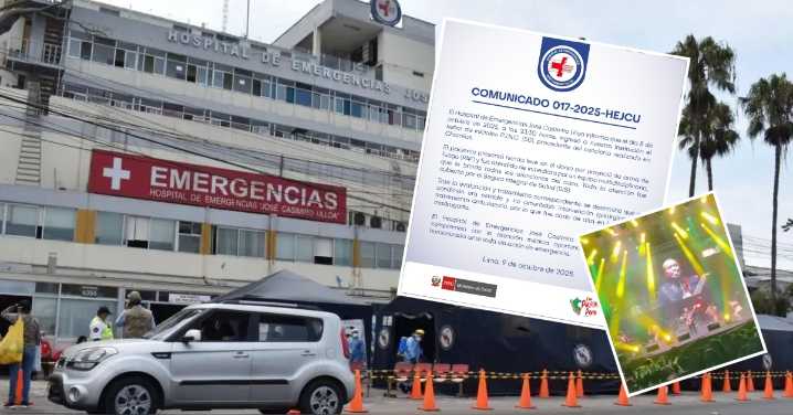 Hospital Casimiro Ulloa informa sobre el estado de salud de la quinta víctima del ataque en concierto de Agua Marina