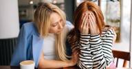 Mum leaves cafe in tears after stranger shouts at son