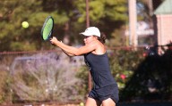 Girls tennis photos: Central Catholic’s Gasser vs. Northwestern’s Conner in D