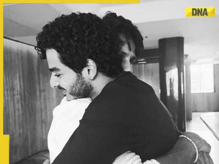 Shahid Kapoor is proud of step-brother Ishaan Khatter, hugs him
