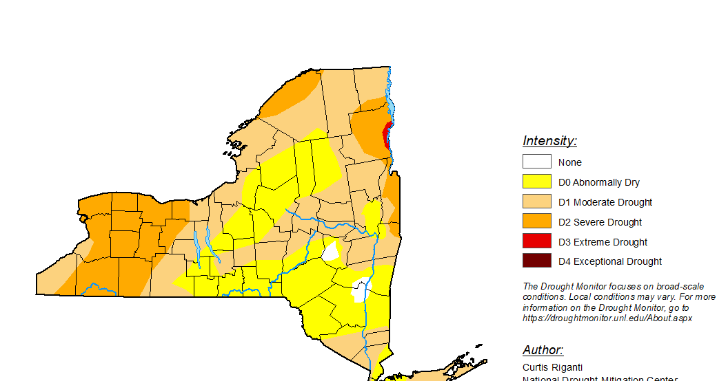 Severe drought spreads throughout GLOW region