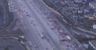 Pedestrian struck and killed on the 110 Freeway in South Los Angeles
