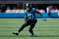 Panthers RB Chuba Hubbard out vs. Miami with calf injury, Rico Dowdle to start