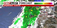 Drying out this evening, rain returns late Tuesday