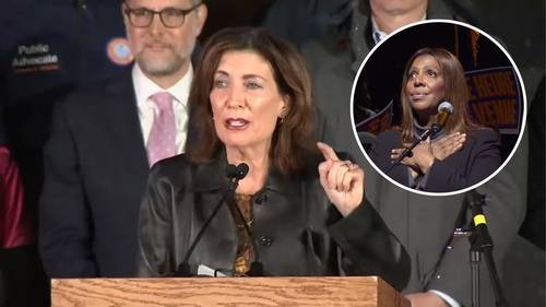 Letitia James arraignment: Rally held in NYC's Foley Square ahead of attorney general's court appearance on fraud charges