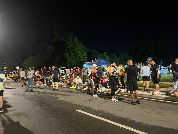 Thousands of runners took on the Garmin Kansas City Marathon Saturday morning