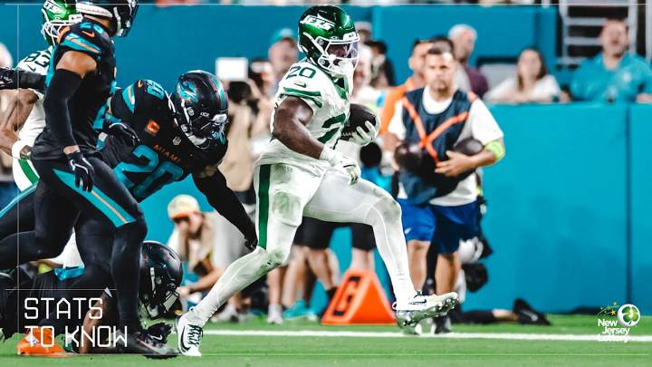 3 Stats to Know | Justin Fields, Breece Hall & the Jets' Dynamic Ground Attack