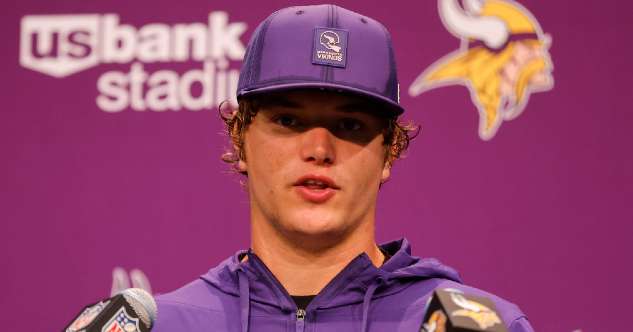 Vikings QB J.J. McCarthy will miss 3rd straight game because of ankle injury