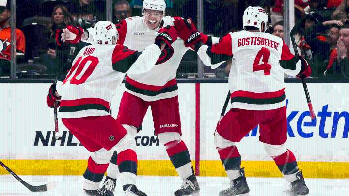 Jarvis scores 2, Hurricanes stay perfect with win against Ducks