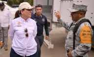 Rocío Nahle supervisa atención a familias de Álamo, Veracruz